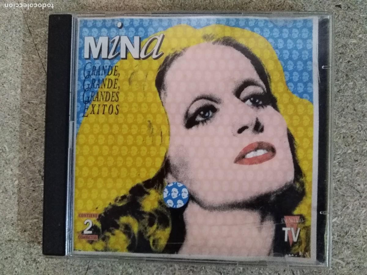 CDs de m&uacute;sica: CD Mina. Grande, Grande, Grandes Exitos. 2 Discos - Foto 1