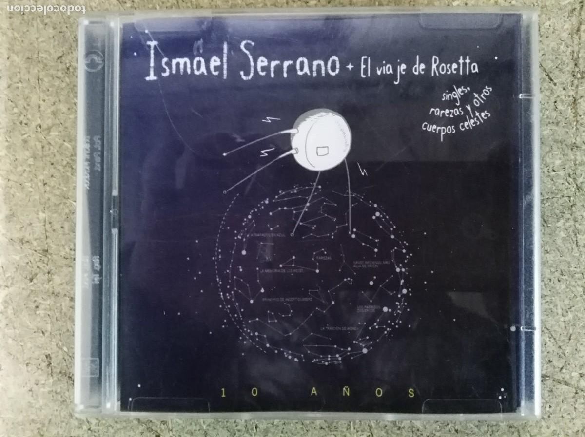 CDs de m&uacute;sica: CD Ismael Serrano.El Viaje de Rosetta - Foto 1