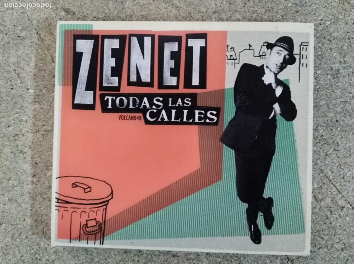 CDs de m&uacute;sica: CD Zenet. Todas Las Calles - Foto 1