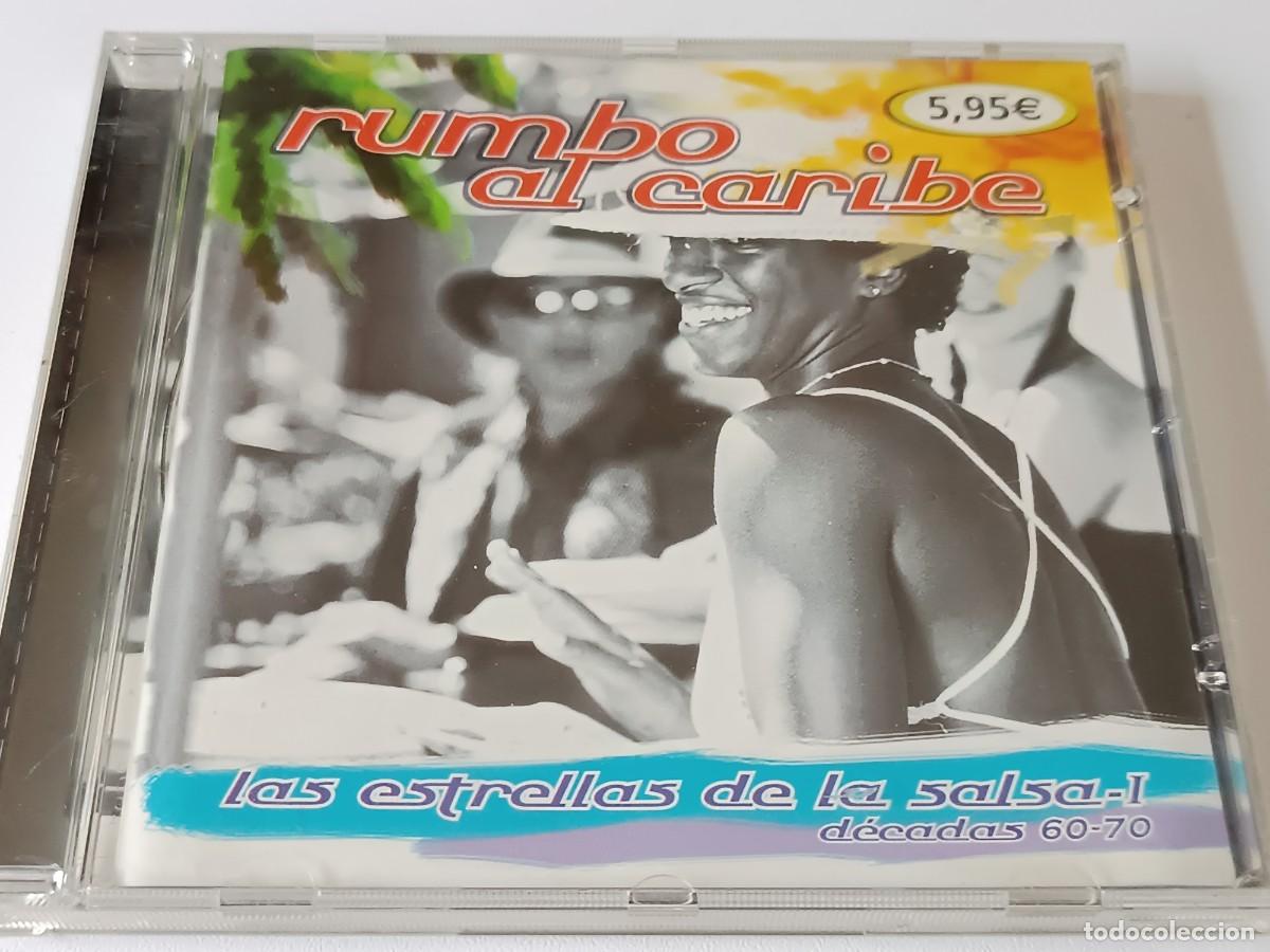 CDs de m&uacute;sica: CD RUMBO AL CARIBE LAS ESTRELLAS DE LA SALSA - Foto 1