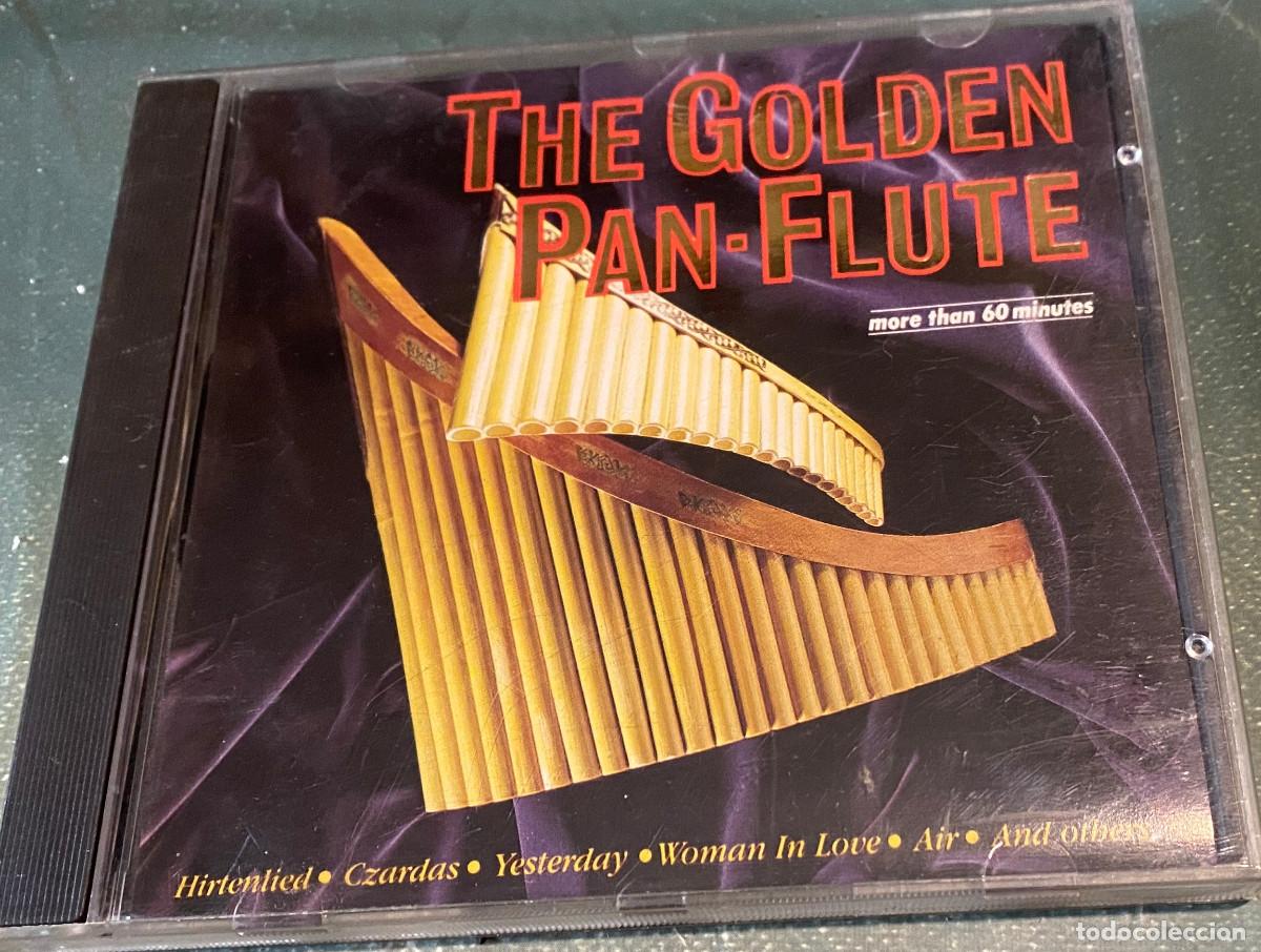 CDs de m&uacute;sica: 'The Golden Pan-Flute'. Temas populares interpretados con flauta de pan. 20 temas. Buen estado.