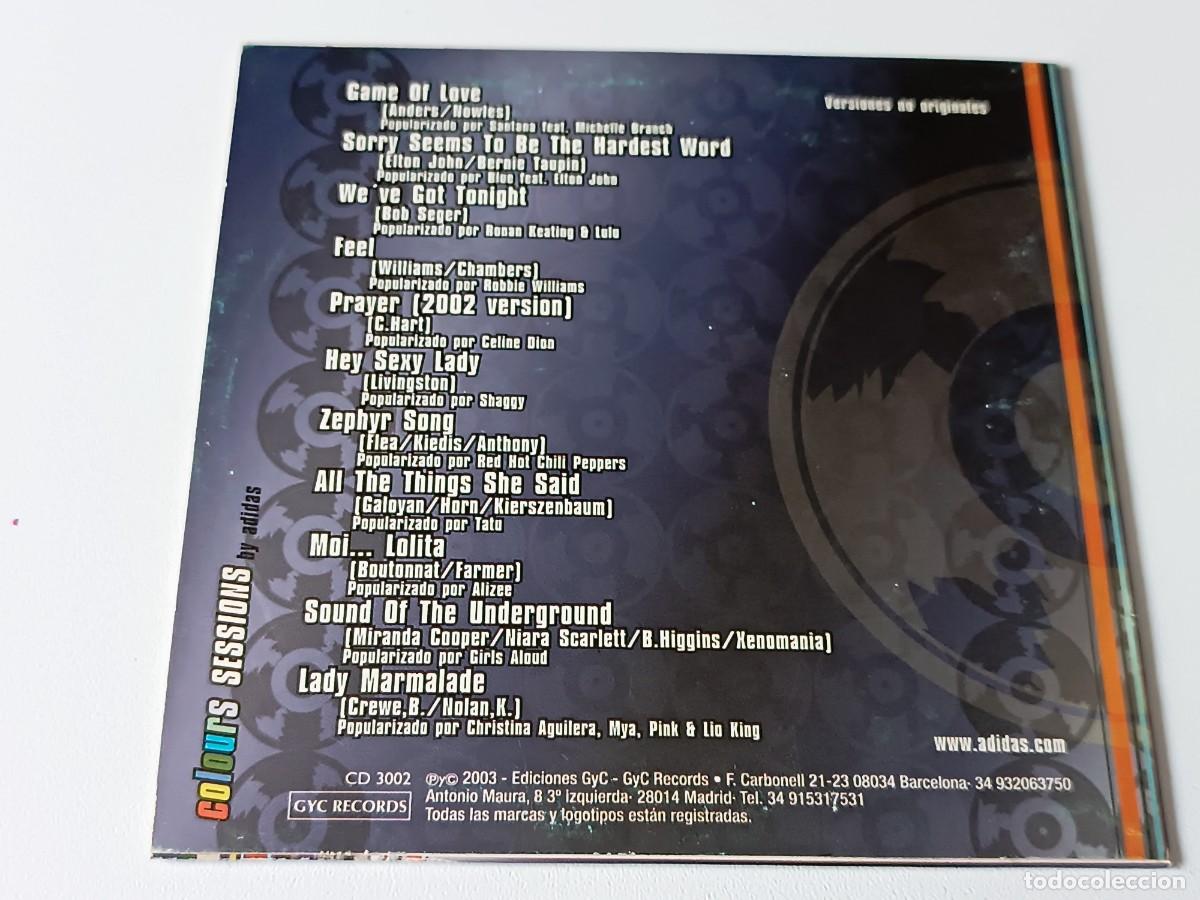 CDs de m&uacute;sica: CD COLOURS SESSION BY ADIDAS - Foto 2
