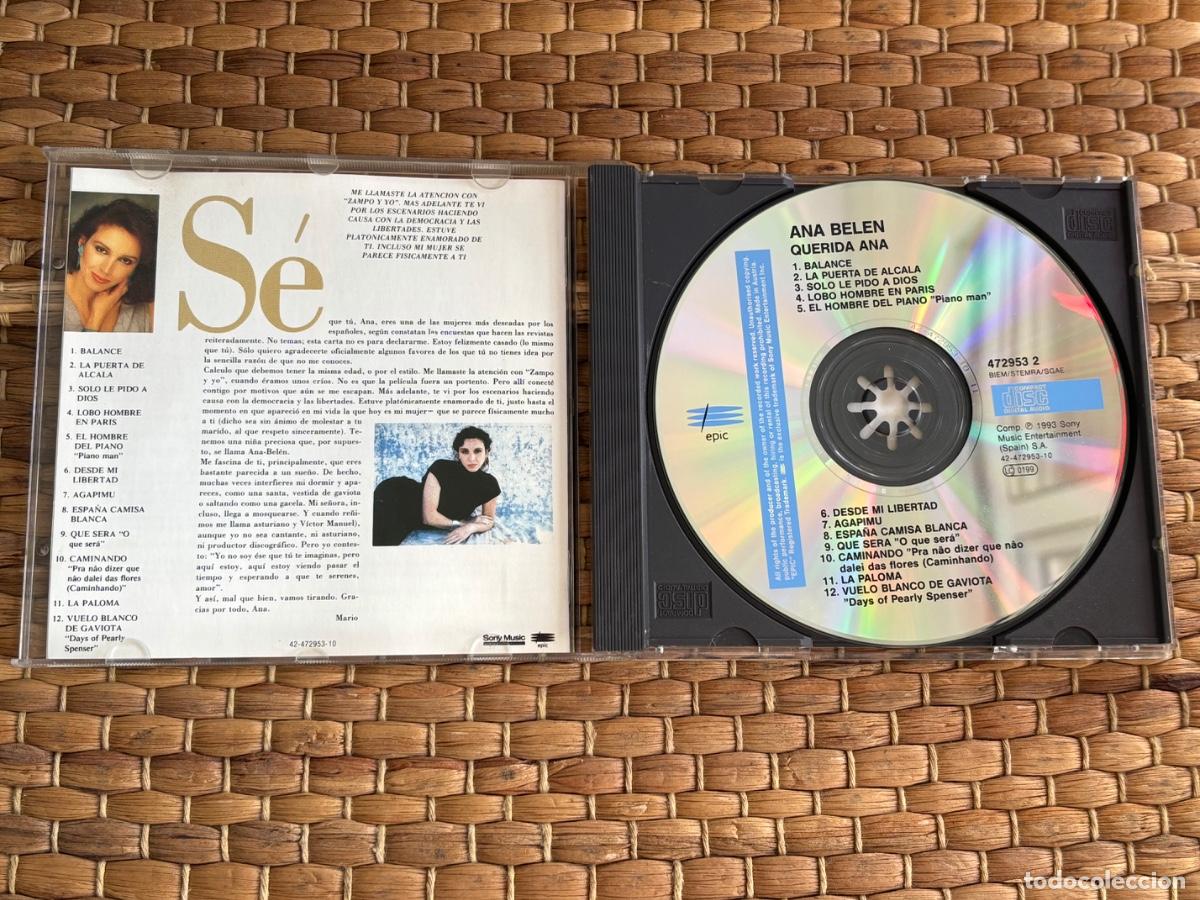 CDs de m&uacute;sica: 460 CD Querida Ana - 12 temas 1993 - Foto 2