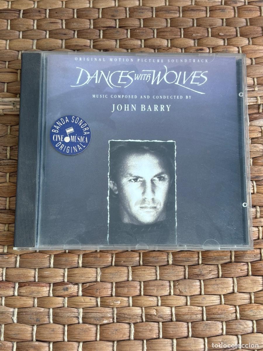CDs de m&uacute;sica: 461 CD John Barry - Dances with wolves - 18 temas 1990 - Foto 1