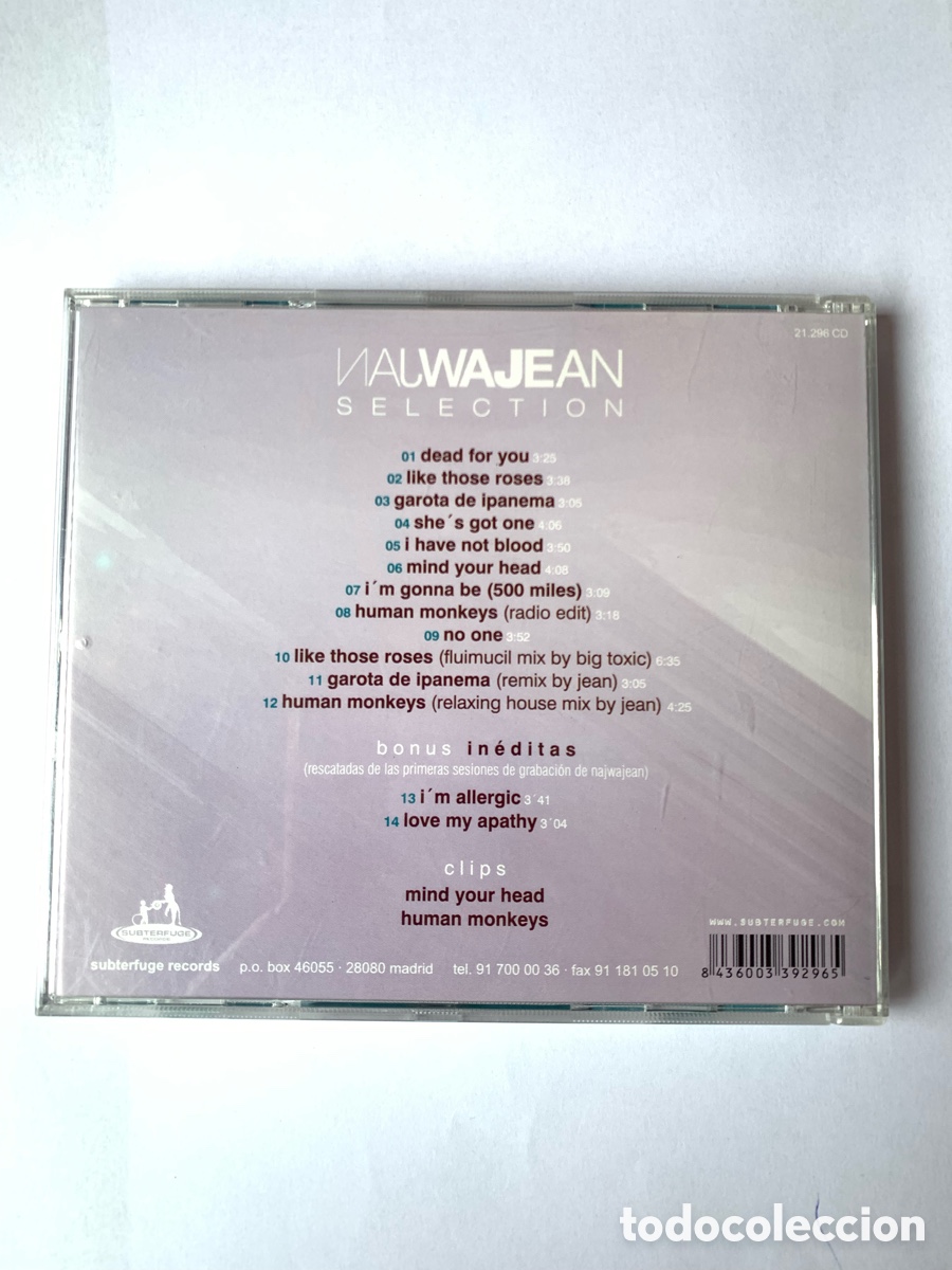 CDs de m&uacute;sica: CD Najwajean Selection - Foto 2