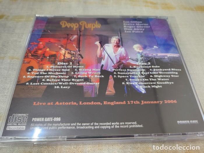 CDs de m&uacute;sica: 2 CDs DEEP PURPLE - Live Astoria 2006 - Foto 2