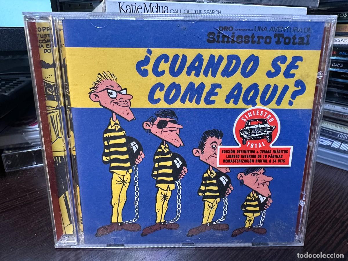 CDs de m&uacute;sica: Siniestro Total - &iquest;Cuando Se Come Aqui? (CD) - Foto 1