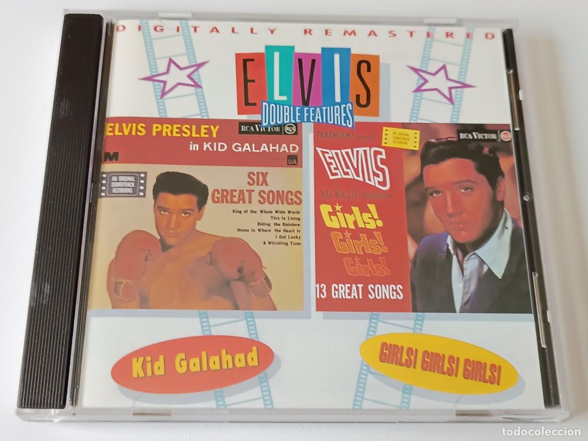 CDs de m&uacute;sica: CD ELVIS DOUBLE FEATURES - Foto 1