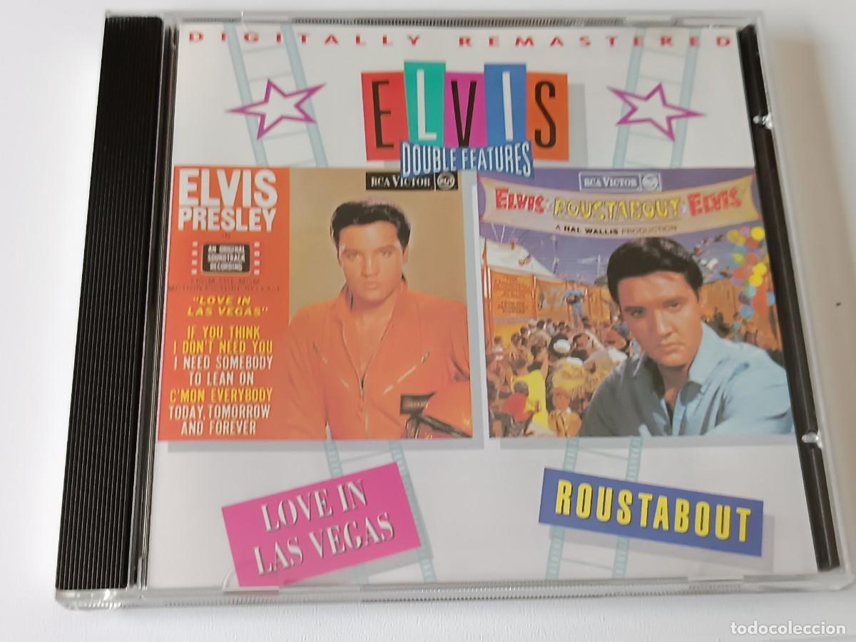 CDs de m&uacute;sica: CD ELVIS DOUBLE FEATURES - Foto 1