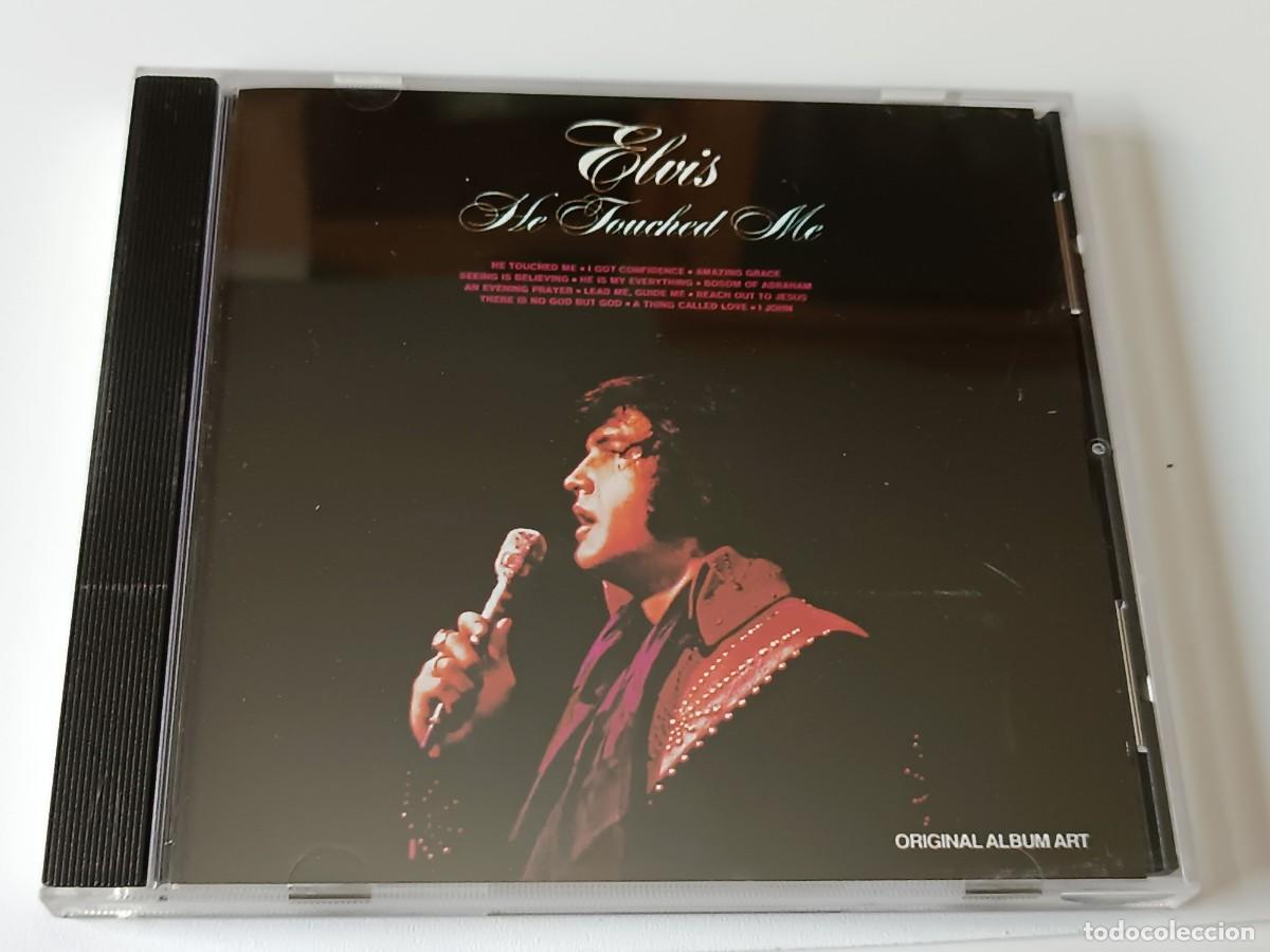 CDs de m&uacute;sica: CD ELVIS HE TOUCHED ME - Foto 1