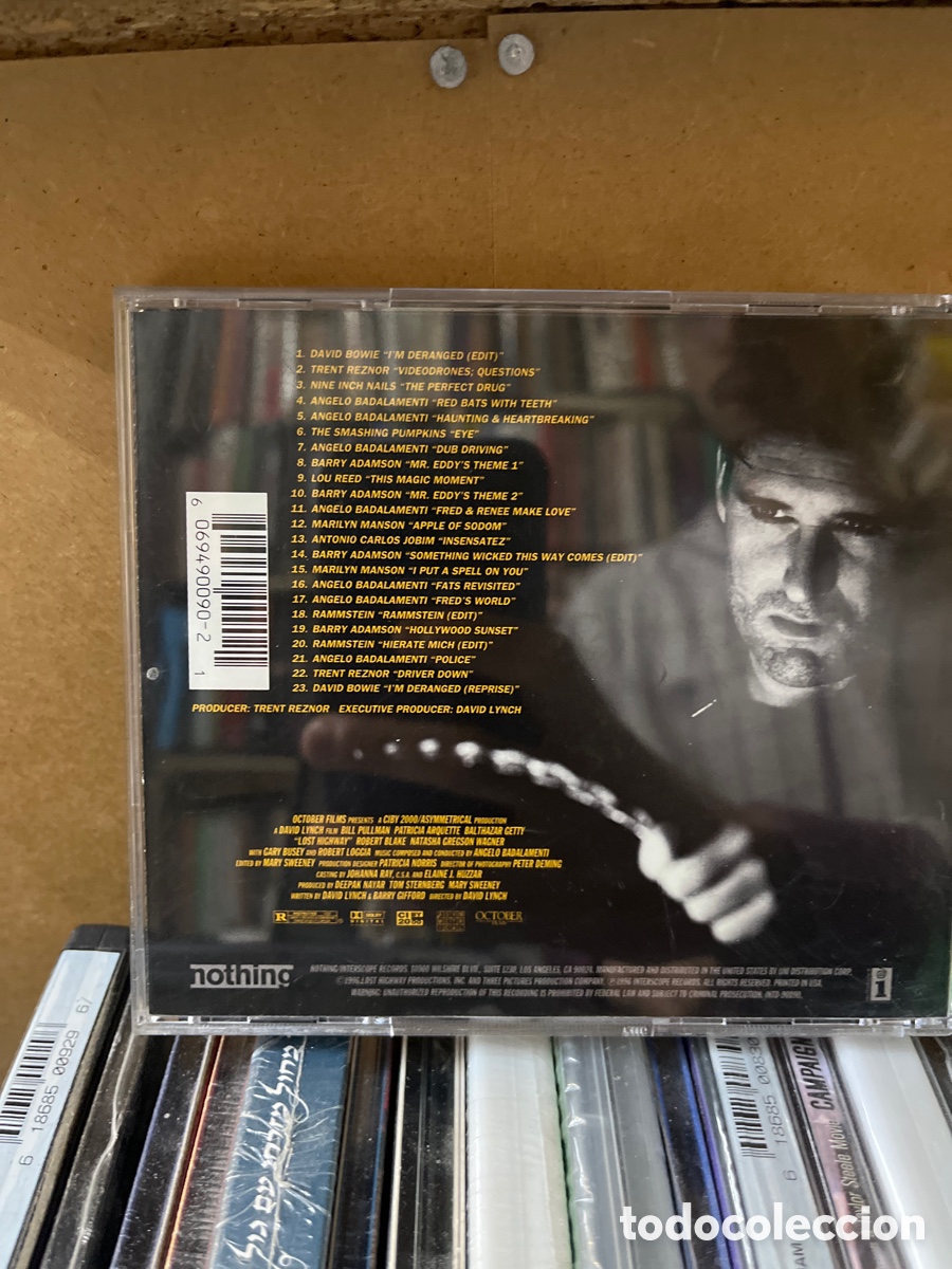 CDs de m&uacute;sica: Lost highway david lynch - Foto 2