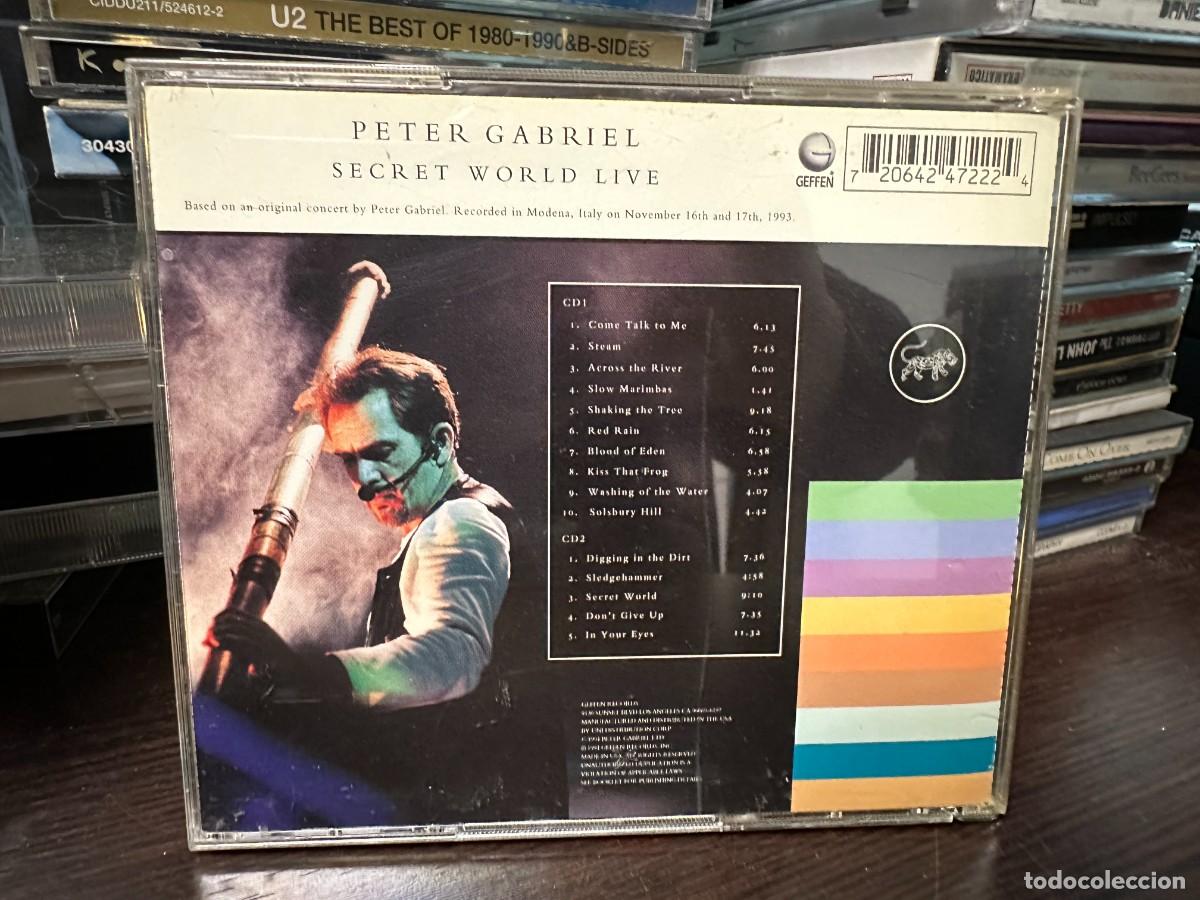 CDs de m&uacute;sica: Peter Gabriel - Secret World Live (2xCD) - Foto 2