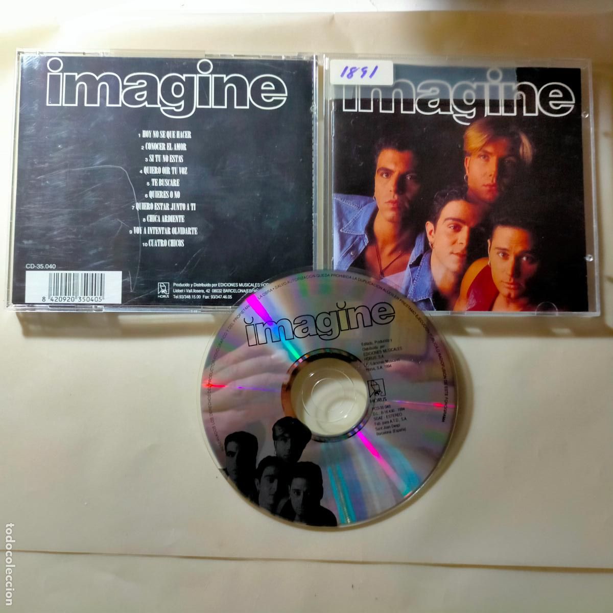 CDs de m&uacute;sica: musica cd - IMAGINE TEMAS - Foto 1