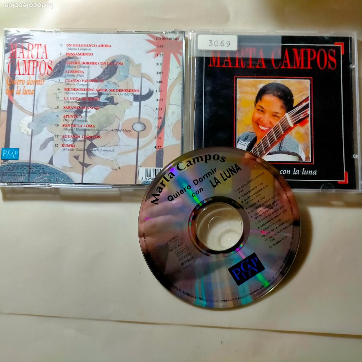 CDs de m&uacute;sica: musica cd - MARTA CAMPOS - Foto 1