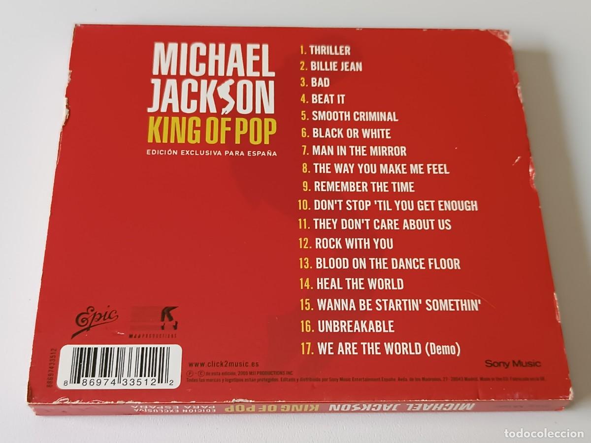 CDs de m&uacute;sica: CD MICHAEL JACKSON KING OF POP - Foto 2