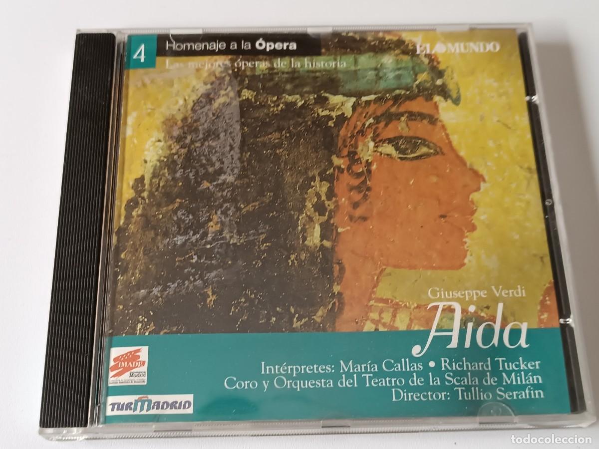 CDs de m&uacute;sica: CD AIDA HOMENAJE A LA OPERA - Foto 1