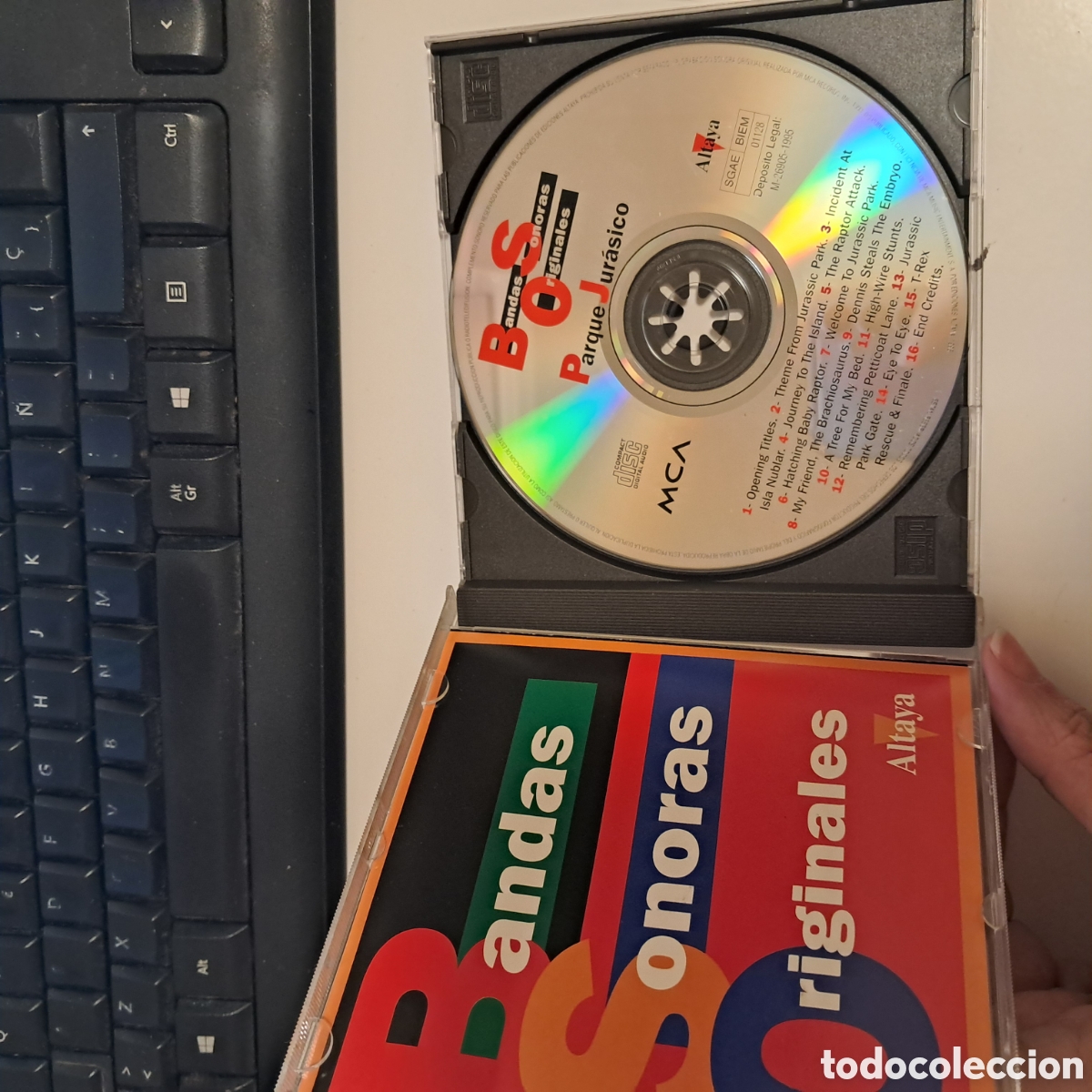 CDs de m&uacute;sica: Jurassic Park - BSO (1993) - Foto 2