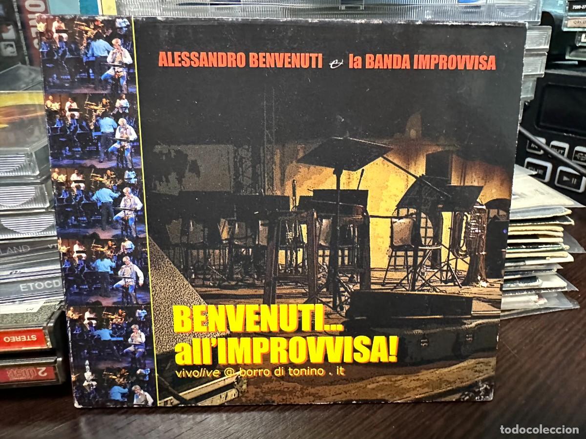 CDs de M&uacute;sica: Alessandro Benvenuti & La Banda Improvvisa - Benvenuti... All'improvvisa (CD, Album)