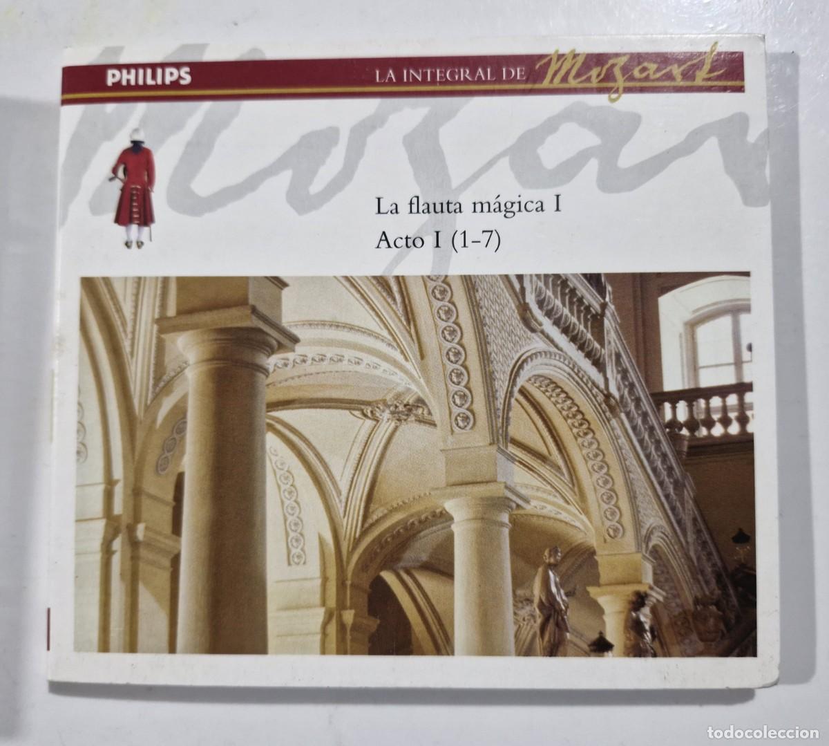 CDs de M&uacute;sica: CD MUSICA CLASICA LA INTEGRAL DE MOZART LA FLAUTA MAGICA ACTO I (1 A 7)