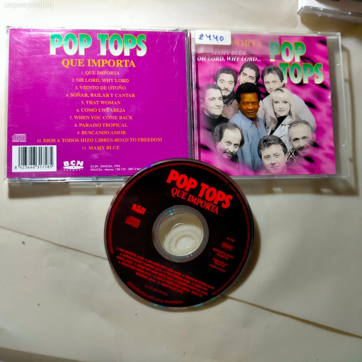 CDs de m&uacute;sica: musica cd - POP TOPS - Foto 1