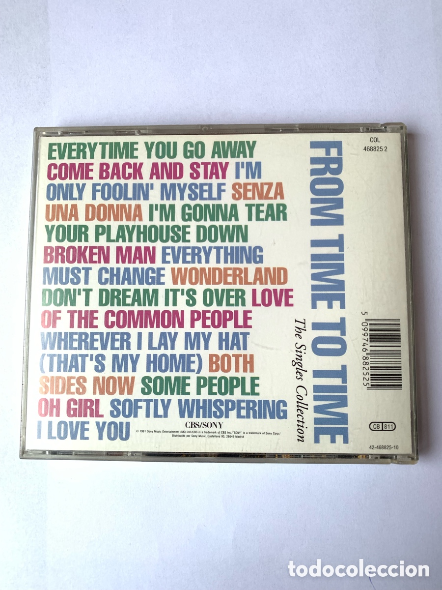 CDs de m&uacute;sica: CD Paul Young From time to time - Foto 2