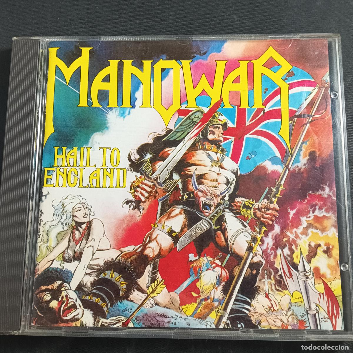 CDs de m&uacute;sica: MANOWAR, HAIL TO ENGLAND. CD - Foto 1