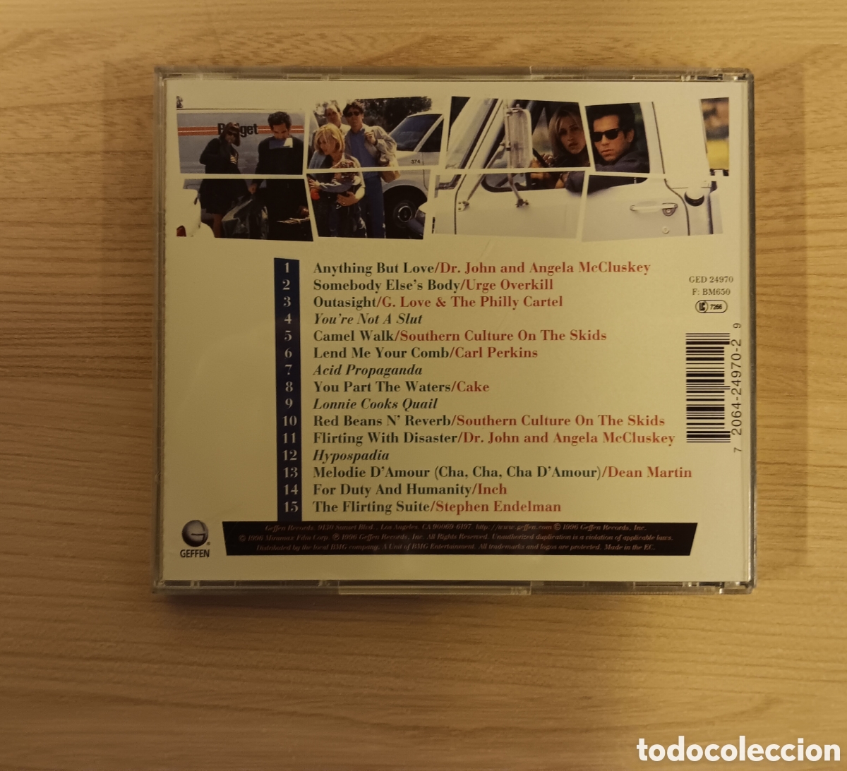 CDs de m&uacute;sica: &rdquo;FLIRTING WITH DISASTER&rdquo; VARIOS - Foto 2