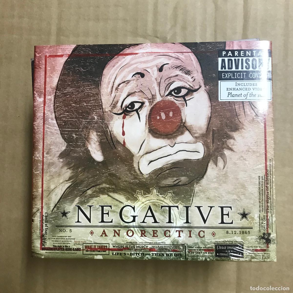 CDs de m&uacute;sica: NEGATIVE - ANORECTIC - CD GBFAM 2006 NUEVO - Foto 1