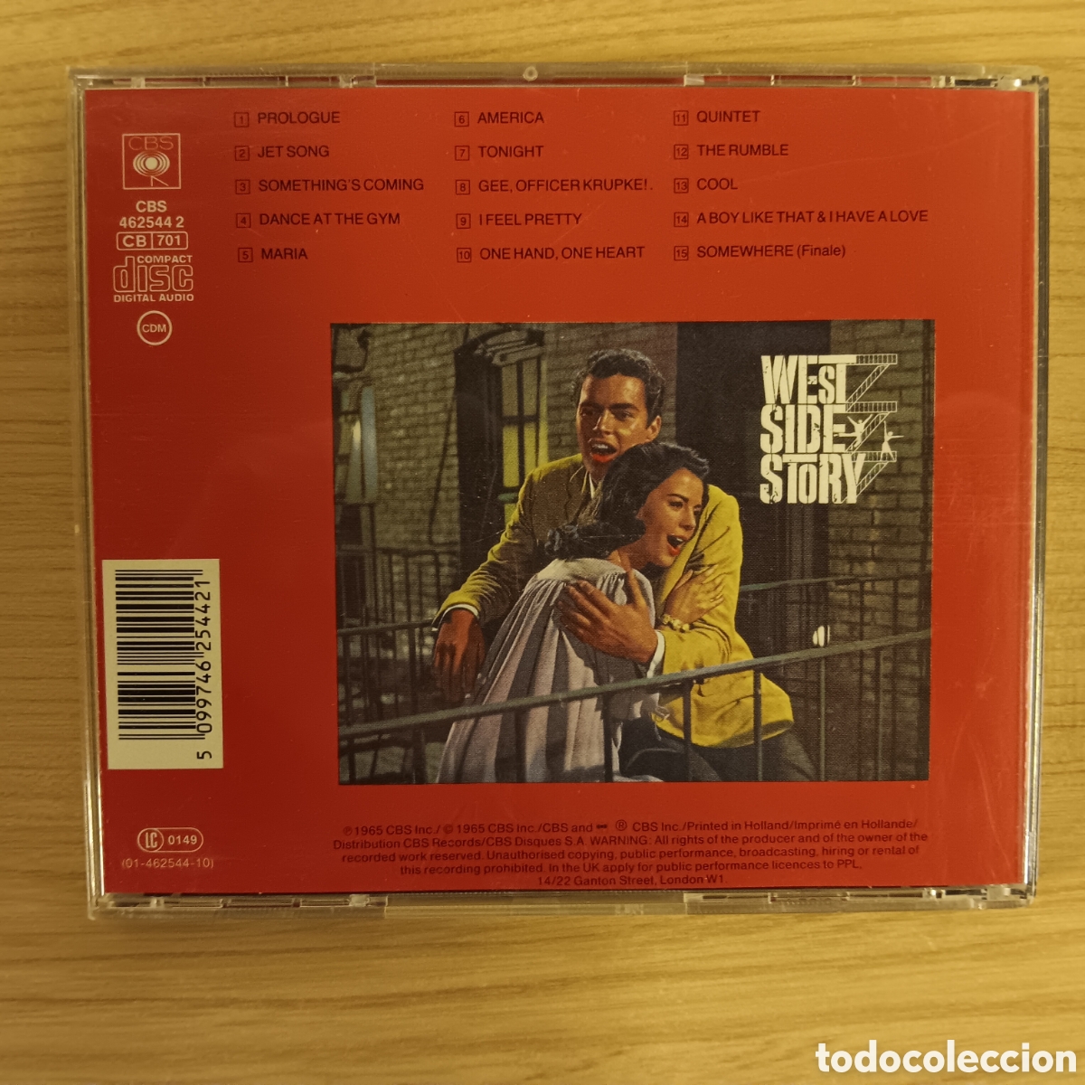 CDs de m&uacute;sica: &rdquo;WEST SIDE STORY&rdquo; LEONARD BERNSTEIN - Foto 2