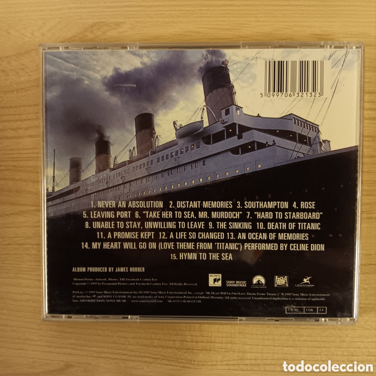 CDs de m&uacute;sica: &rdquo;TITANIC&rdquo; JAMES HORNER - Foto 2