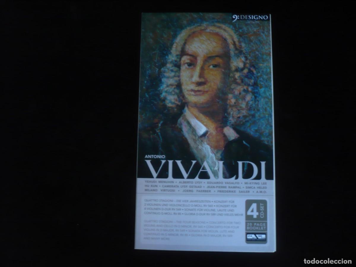 CDs de m&uacute;sica: antonio vivaldi - 4 cd-set + librito - como nuevos - Foto 1