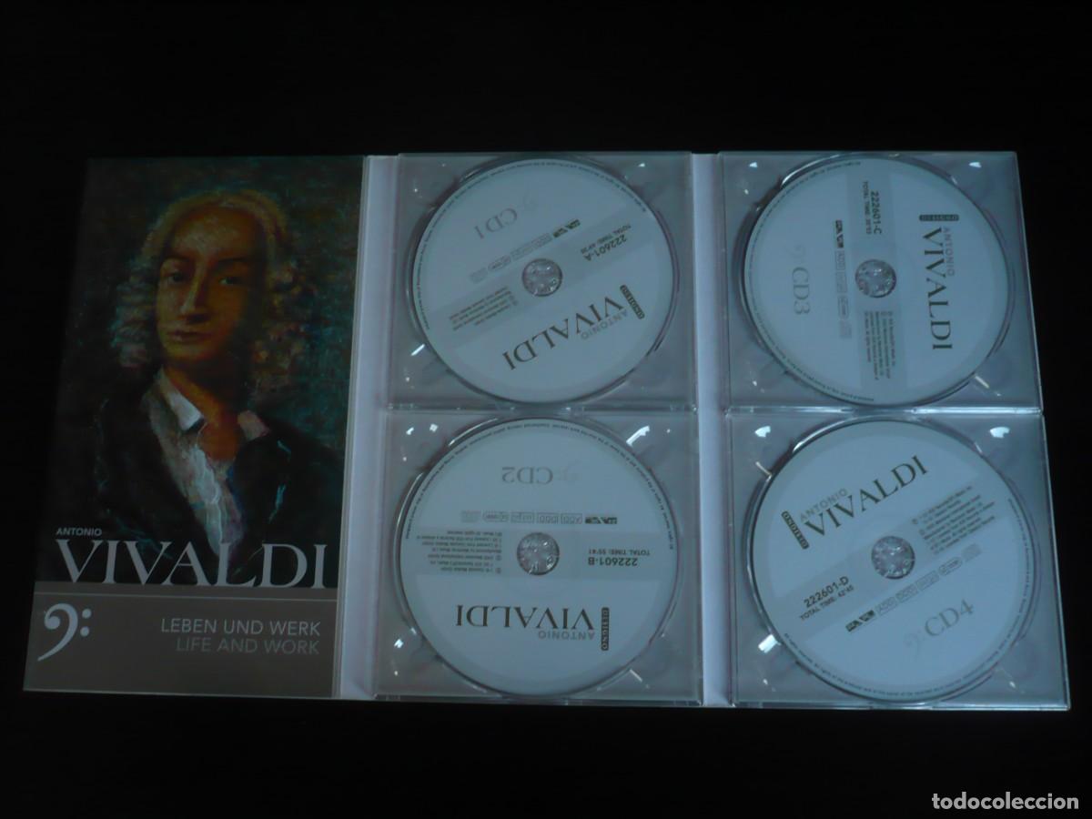 CDs de m&uacute;sica: antonio vivaldi - 4 cd-set + librito - como nuevos - Foto 3