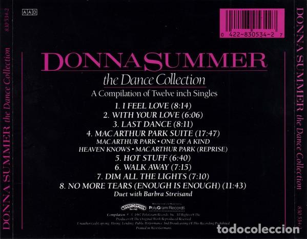 CDs de m&uacute;sica: Donna Summer &ndash; The Dance Collection - Foto 2