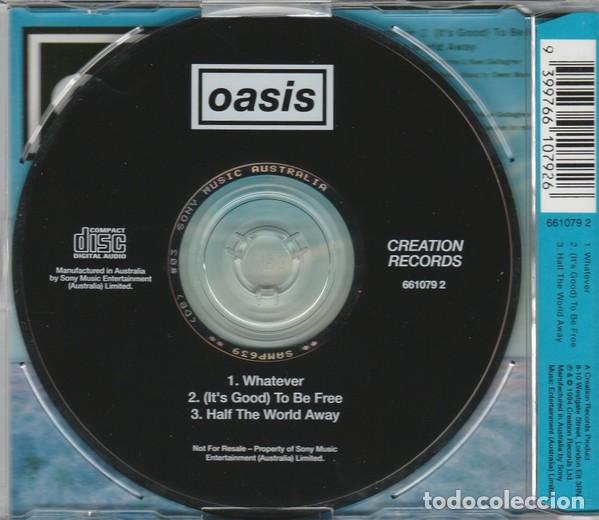 CDs de m&uacute;sica: Oasis &ndash; Whatever - CD,Single, Promo - Foto 3