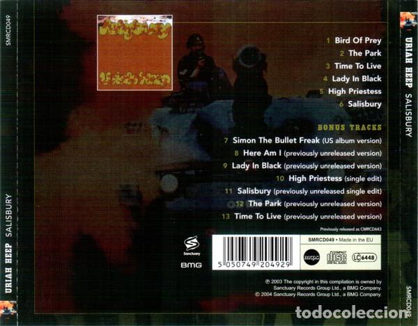 CDs de m&uacute;sica: Uriah Heep &ndash; Salisbury - PRECINTADO - Foto 2