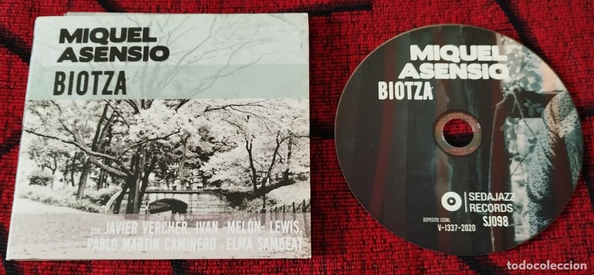 CDs de M&uacute;sica: MIQUEL ASENSIO ** Biotza ** CD ORIGINAL 2020