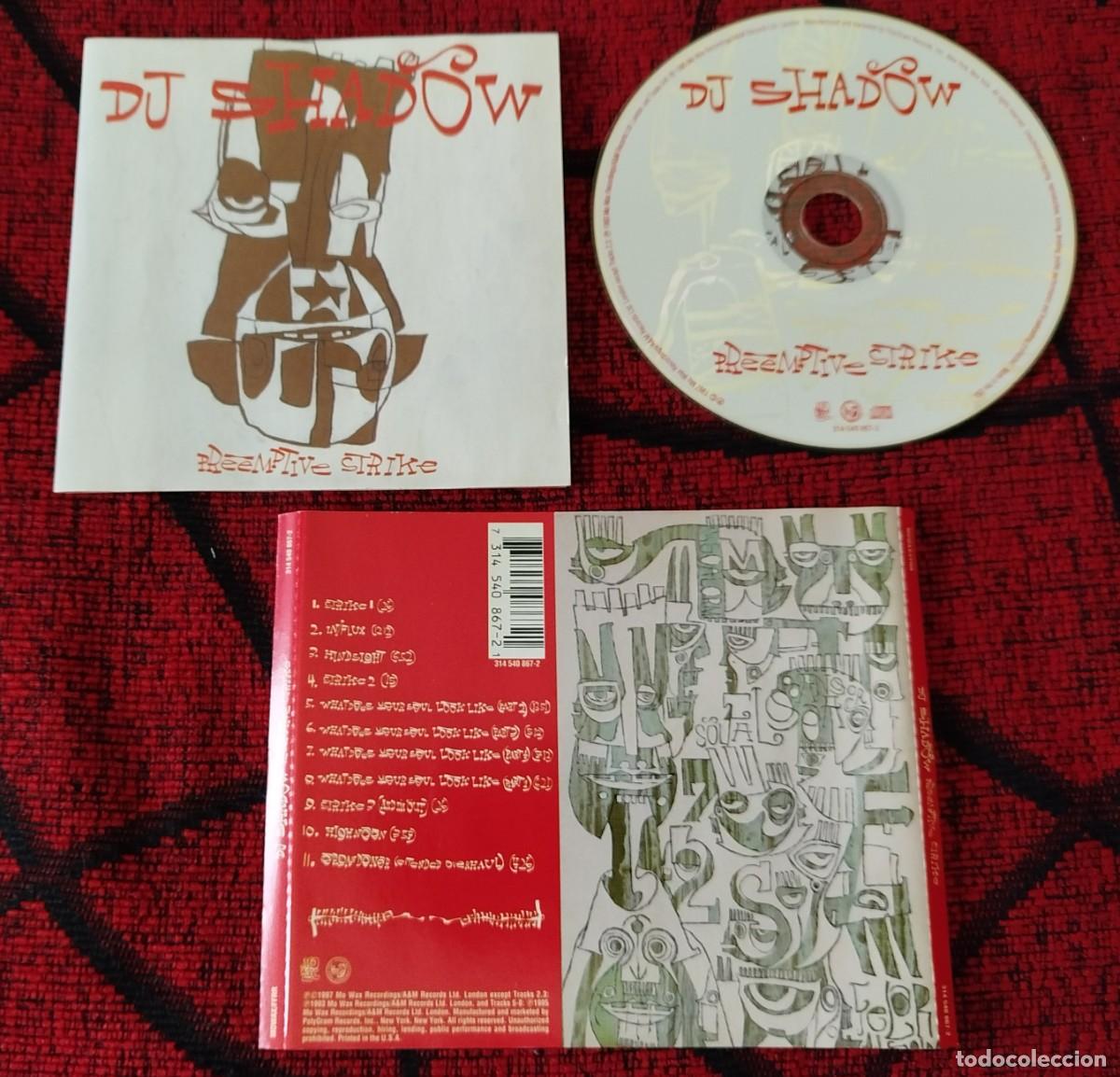 CDs de m&uacute;sica: DJ SHADOW ** Preemptive Strike ** 1997 USA CD - Foto 1