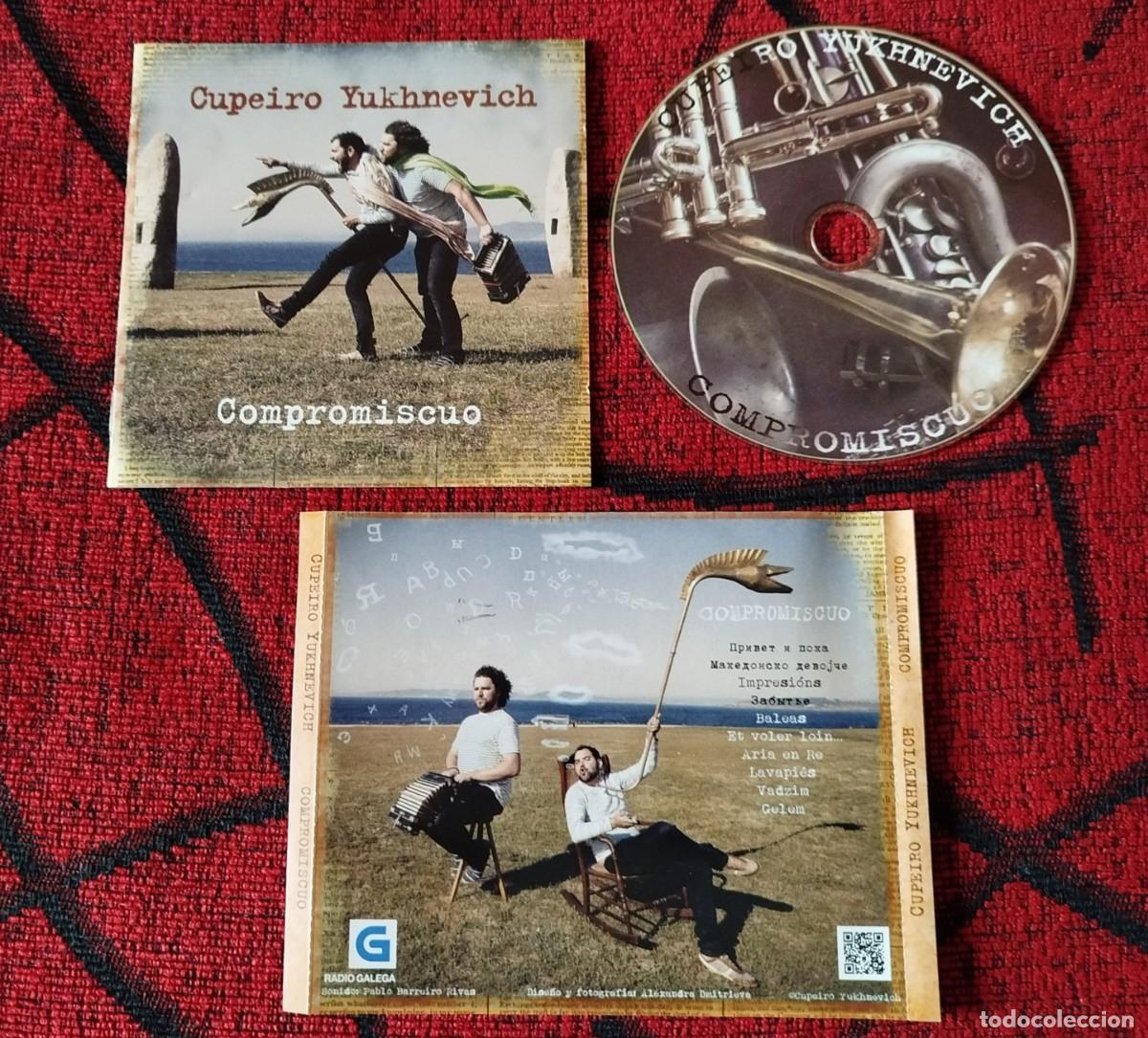 CDs de m&uacute;sica: CUPEIRO YUKHNEVICH ** Compromiscuo ** CD 2014 - Foto 1