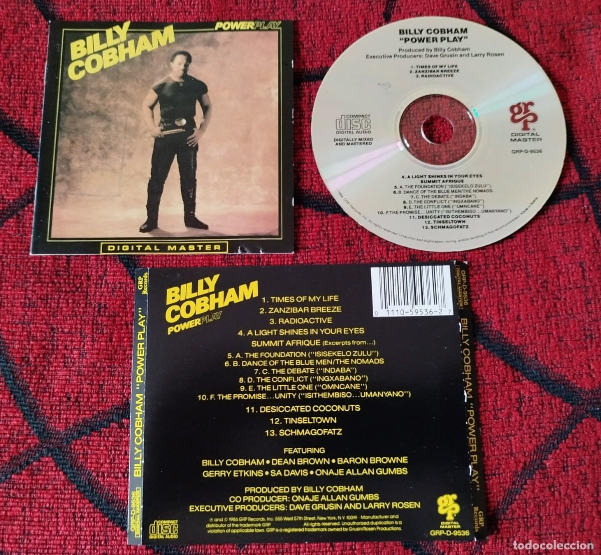CDs de m&uacute;sica: BILLY COBHAM ** Power Play ** 1986 AUSTRIA CD - Foto 1