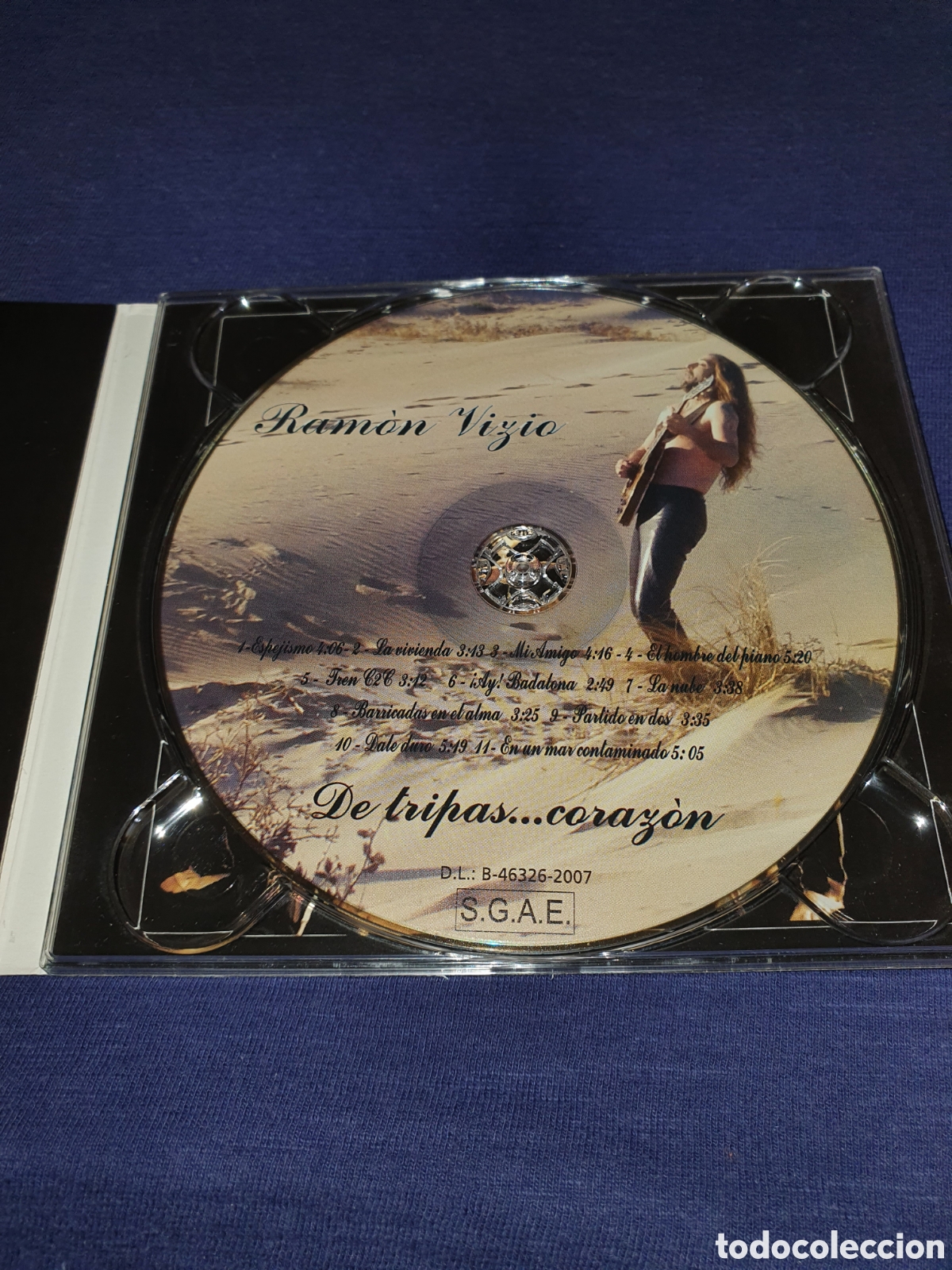 CDs de m&uacute;sica: Ramon Vizio De tripas...coraz&oacute;n - Foto 3