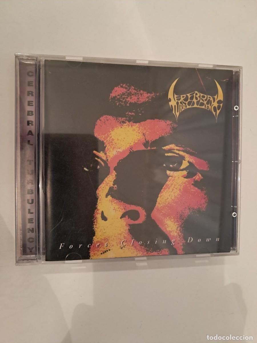 CDs de m&uacute;sica: Cerebral Turbulency , Forces Closing Down , CD 1999 Czech R. , Impecable. Grindcore. - Foto 1