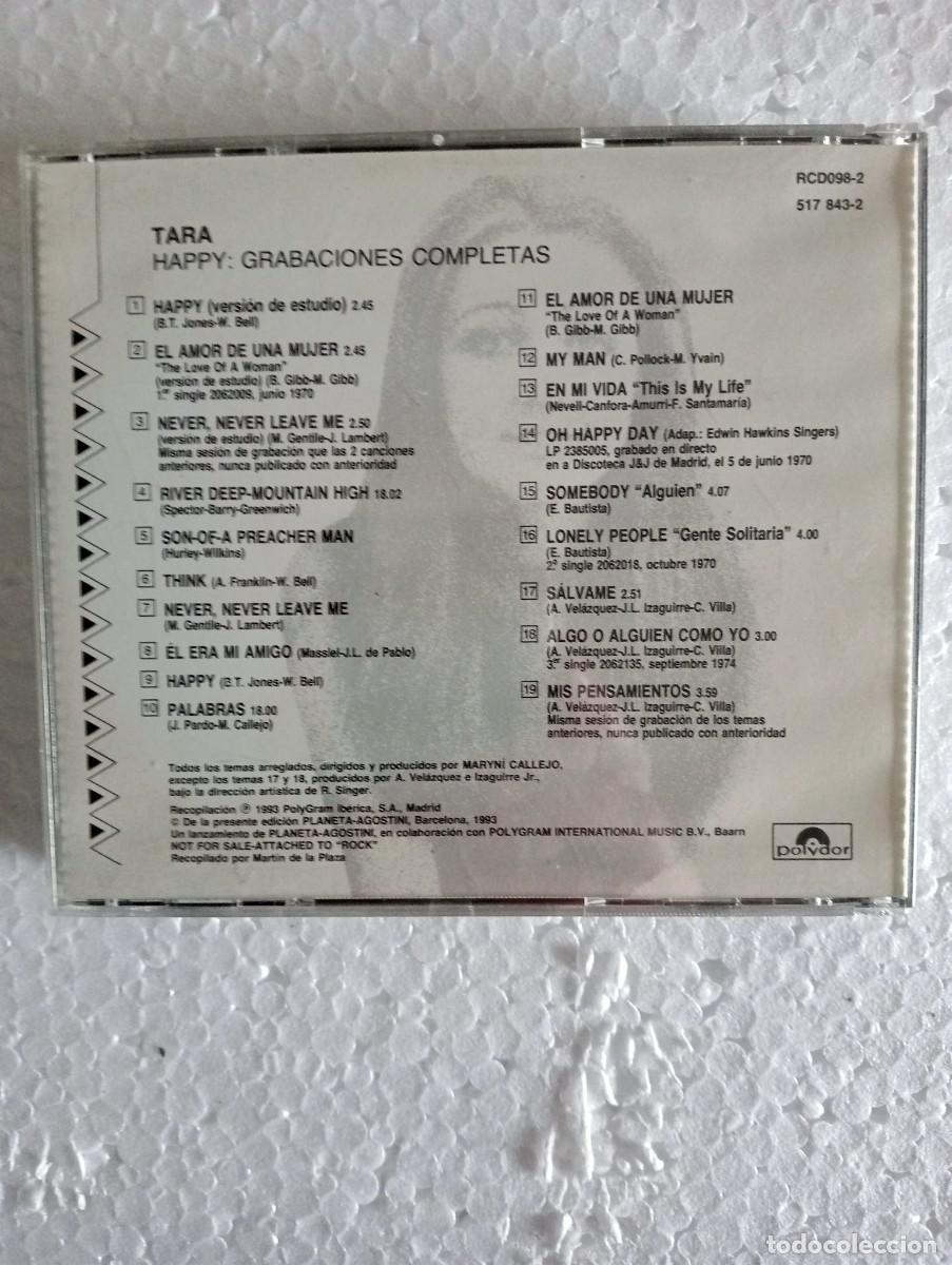 CDs de m&uacute;sica: Tara - Grabaciones Completas (CD, Comp) 1993 - Foto 2
