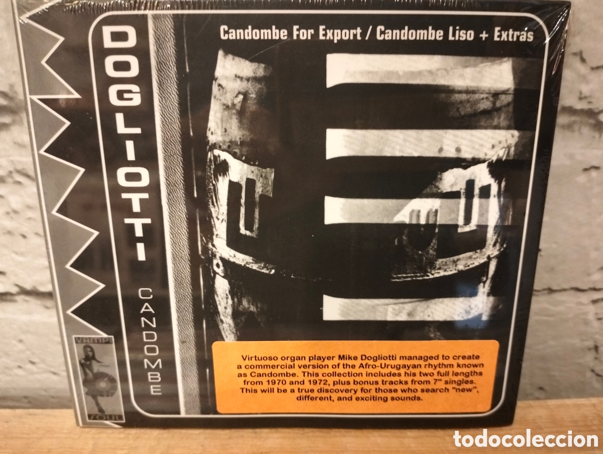 CDs de m&uacute;sica: Dogliotti&nbsp;&ndash;&nbsp;Candombe For Export . CD precintado - Foto 1