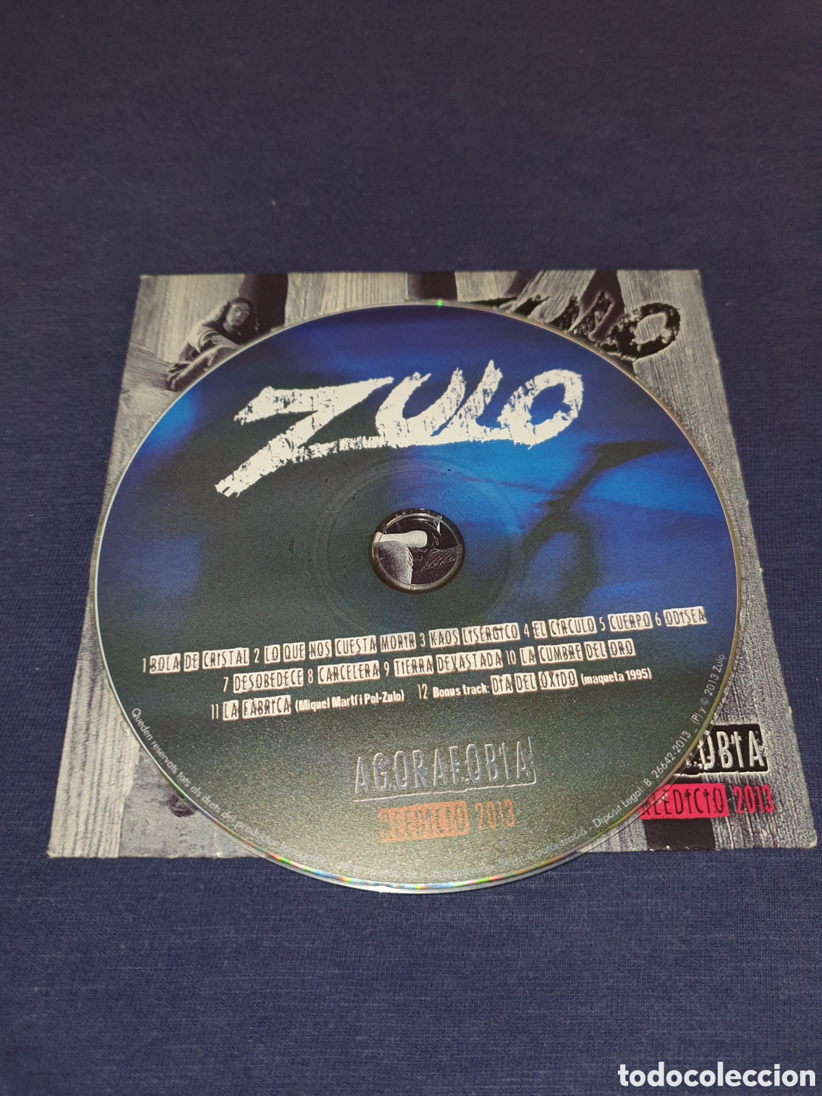 CDs de m&uacute;sica: Zulo Agorafobia CD Heavy Metal - Foto 3
