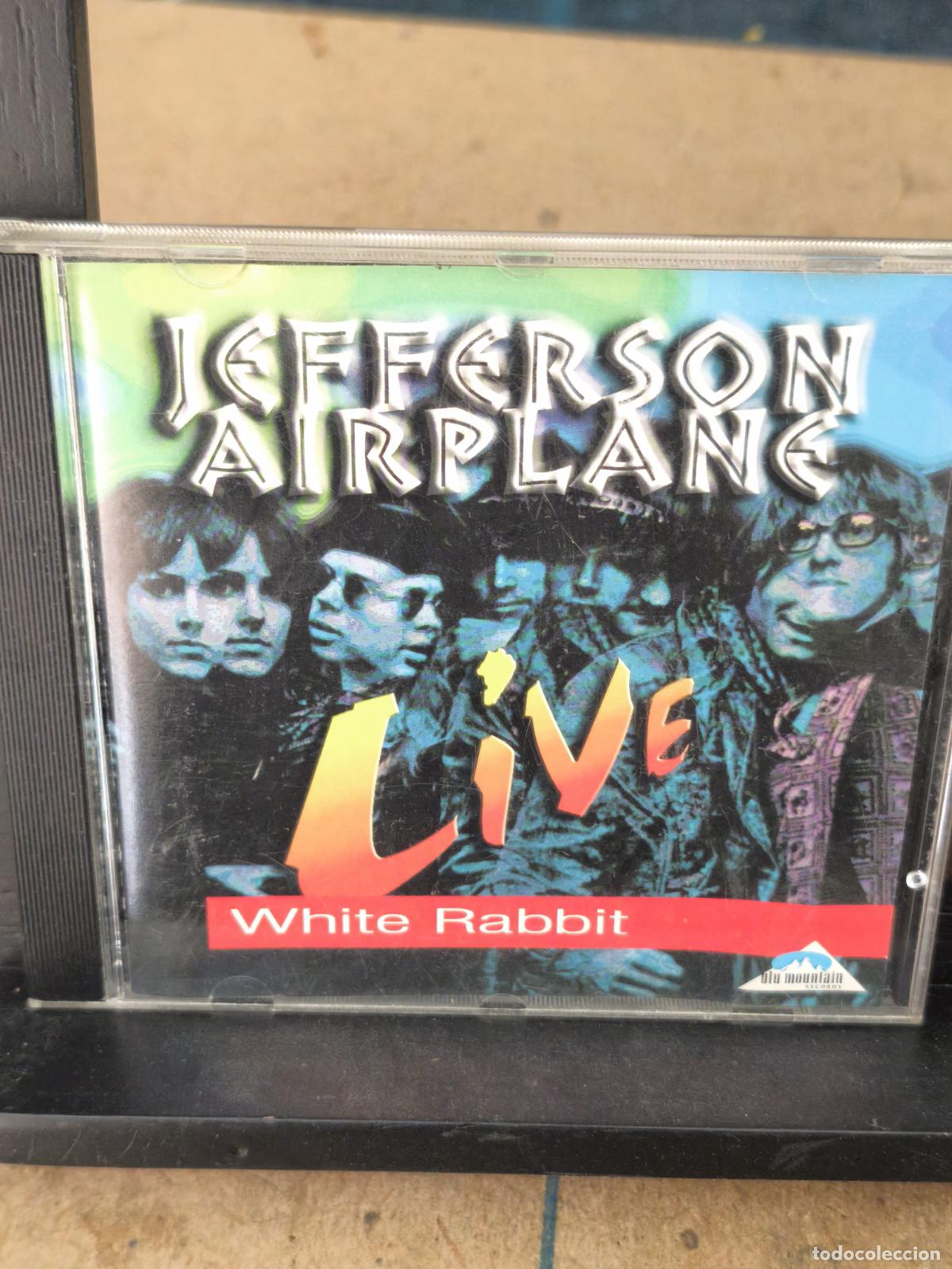 CDs de m&uacute;sica: CD - JEFFERSON AIRPLANE - LIVE - WHITE RABBIT (EST25) - Foto 1