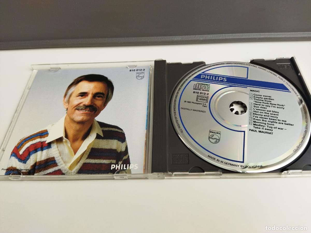 CDs de m&uacute;sica: PAUL MAURIAT - MAGIC - PHILIPS / PHONOGRAM CD 810 012-2 - COMO NUEVO - Foto 3
