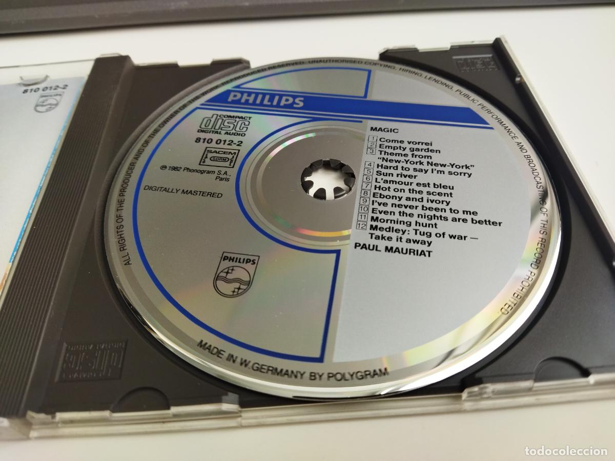 CDs de m&uacute;sica: PAUL MAURIAT - MAGIC - PHILIPS / PHONOGRAM CD 810 012-2 - COMO NUEVO - Foto 4