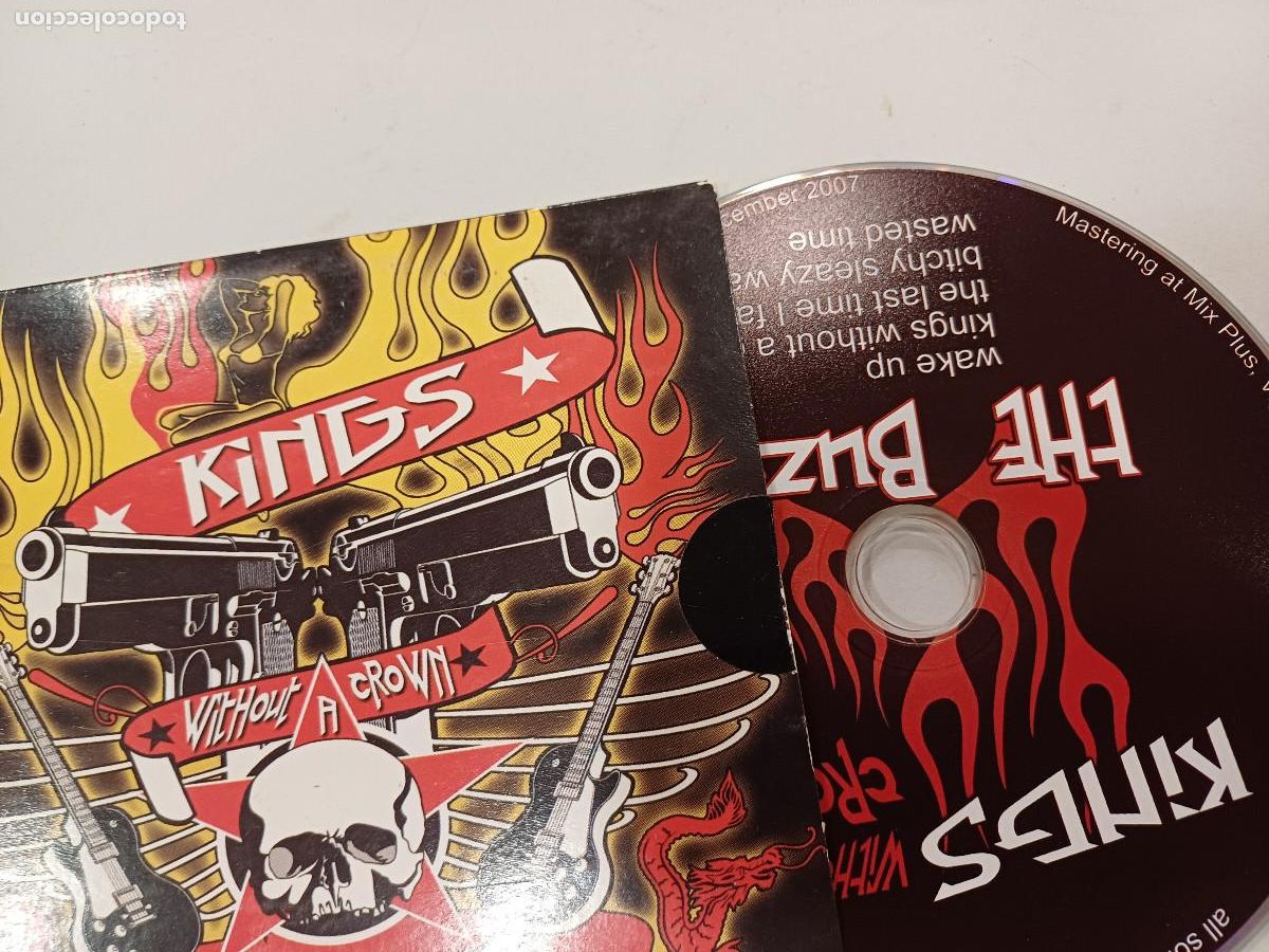 CDs de m&uacute;sica: THE BUZZOS/KINGS WITHOUT A CROWN/CD. - Foto 2