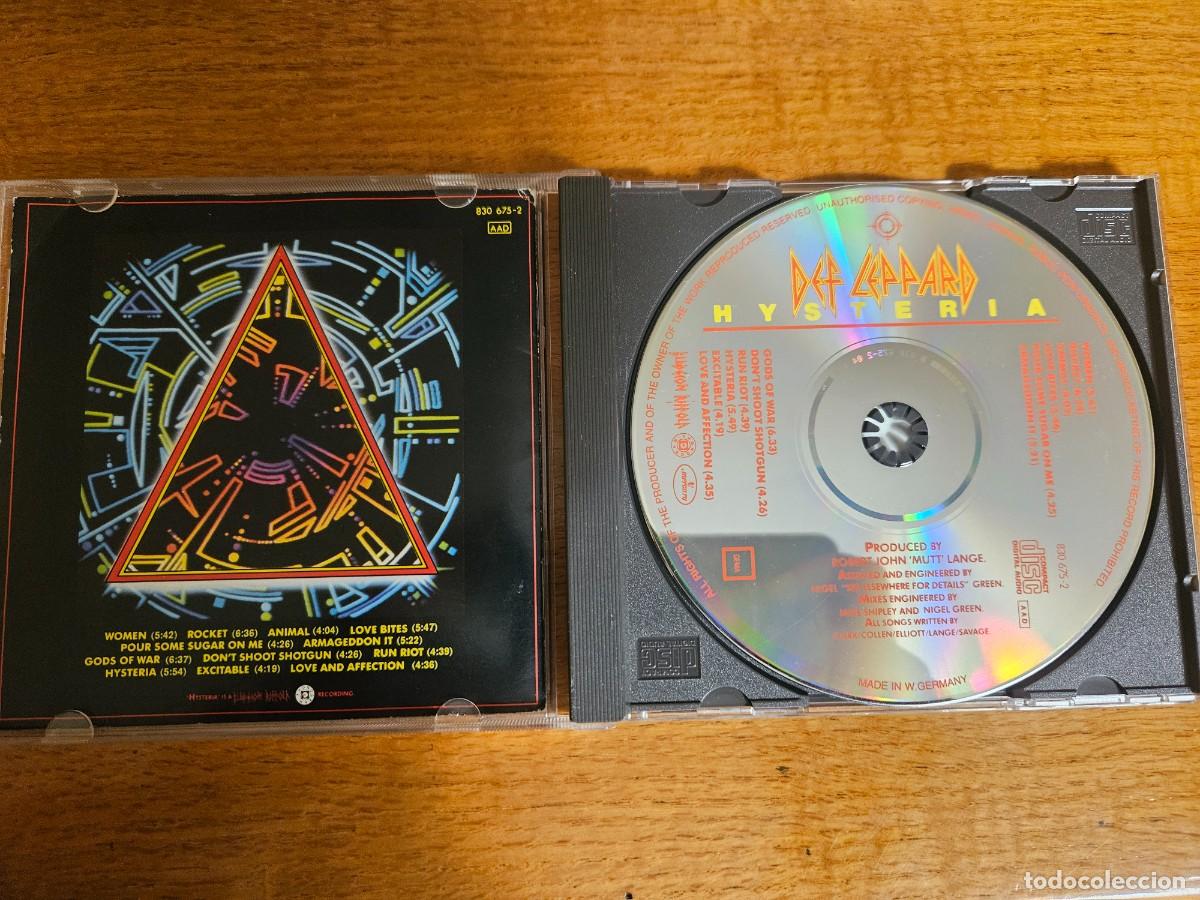 CDs de m&uacute;sica: DEF LEPPARD - Hysteria ( 1987 ) - Foto 4