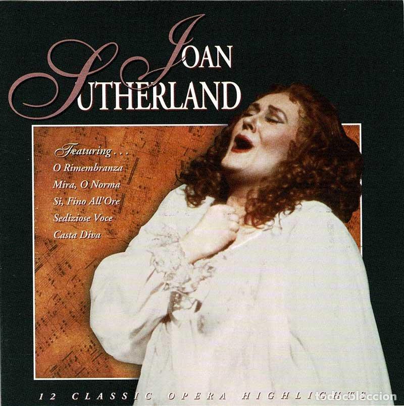 CDs de m&uacute;sica: Joan Sutherland - 12 Classic Opera Highlights. CD - Foto 1